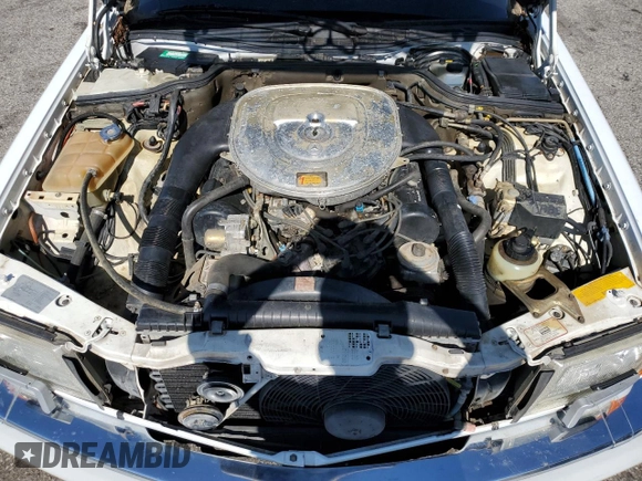 1991 Mercedes-Benz 560 с VIN WDBCA45E9MA556182, выставлен на аукционе Copart как лот 59515355 с пробегом 166 630 миль миль и Чистый • Clean title. История ставок и продаж доступна на DreamBid. Изображение 11.