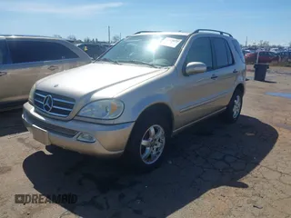 2002 Mercedes-Benz M 320/430/500 with VIN 4JGAB75E92A334273, listed as a IAAI auction lot 41831832 with 132,896 mi miles and . Bid and sale history available at DreamBid. Image 2.