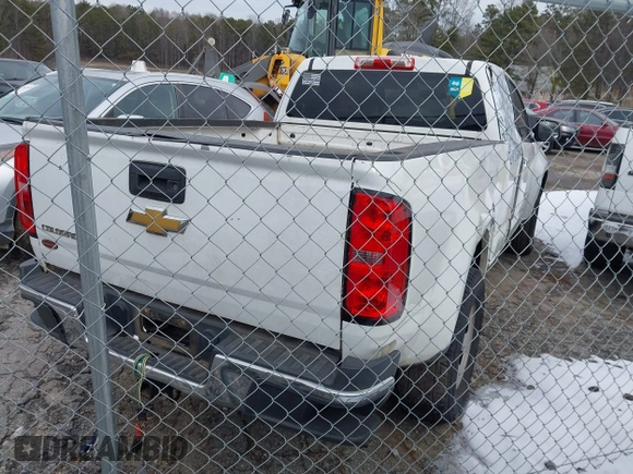 2017 Chevrolet Colorado 2WD WT with VIN 1GCHSBEA3H1168764, listed as a IAAI auction lot 41361657 with 191,182 mi miles and . Bid and sale history available at DreamBid. Image 4.