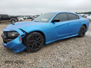 2019 Dodge Charger R/T z VIN 2C3CDXCT8KH726420, wystawiony jako Copart lot #55731755 z przebiegiem 146 421 mil mil oraz Szkoda całkowita • Salvage title. Historia ofert i sprzedaży dostępna na DreamBid. Obrazek 1.