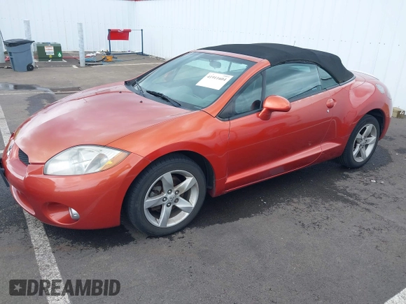 2007 Mitsubishi Eclipse GS with VIN 4A3AL25F97E055304, listed as a IAAI auction lot 41911604 with 139,943 mi miles and . Bid and sale history available at DreamBid. Image 17.