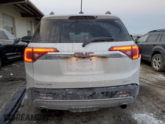 2017 GMC Acadia SLT with VIN 1GKKNULSXHZ224015, listed as a Copart auction lot 42395025 with 118,112 mi miles and Salvage Title. Bid and sale history available at carsss.com. Image 6.