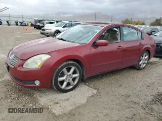 2004 Nissan Maxima SE with VIN 1N4BA41E84C878406, listed as a Copart auction lot 78540124 with 166,655 mi miles and Clean Title. Bid and sale history available at carsss.com. Image 1.
