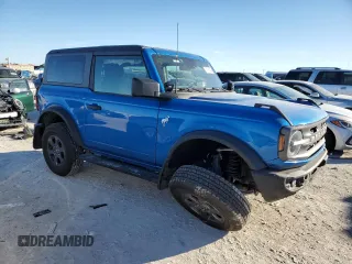 2021 Ford Bronco with VIN 1FMDE5AP6MLA77614, listed as a Copart auction lot 87109254 with 11,515 mi miles and Salvage Title. Bid and sale history available at DreamBid. Image 4.