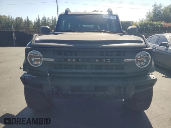 2023 Ford Bronco with VIN 1FMDE5CH2PLA96705, listed as a Copart auction lot 60813415 with 14,760 mi miles and Salvage title. Bid and sale history available at DreamBid. Image 5.