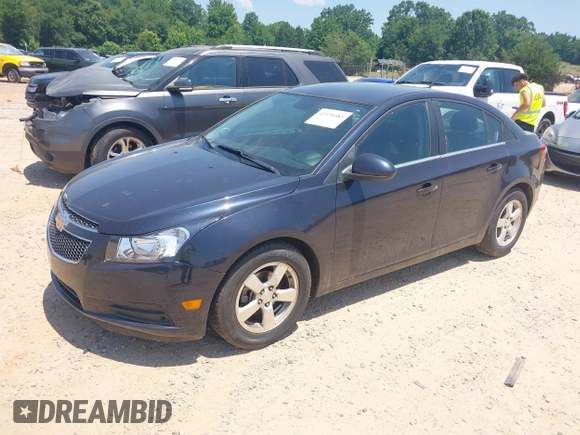 2014 Chevrolet Cruze 1LT with VIN 1G1PC5SB3E7187386, listed as a IAAI auction lot 42570385 with Not provided miles and . Bid and sale history available at DreamBid. Image 2.