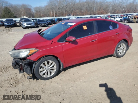 2014 Kia Forte EX with VIN KNAFX4A8XE5053975, listed as a Copart auction lot 47248415 with Not Provided miles and Salvage Title. Bid and sale history available at carsss.com. Image 1.