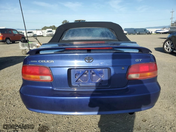 1998 Toyota Celica GT with VIN JT5FG02T3W0048657, listed as a Copart auction lot 51773725 with 182,152 mi miles and Salvage Title. Bid and sale history available at carsss.com. Image 6.