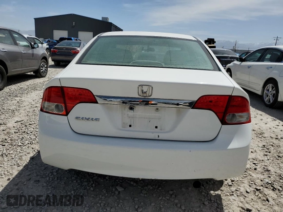 2010 Honda Civic LX with VIN 2HGFA1F50AH588514, listed as a Copart auction lot 56007735 with 393,546 mi miles and Clean Title. Bid and sale history available at DreamBid. Image 6.