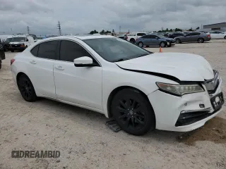 2016 Acura TLX with VIN 19UUB1F38GA003866, listed as a Copart auction lot 54975695 with 113,704 mi miles and Salvage title. Bid and sale history available at DreamBid. Image 4.