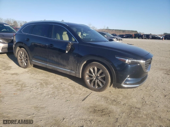 2018 Mazda CX-9 Grand Touring with VIN JM3TCBDY8J0225534, listed as a Copart auction lot 41860345 with 95,951 mi miles and Salvage Title. Bid and sale history available at carsss.com. Image 4.