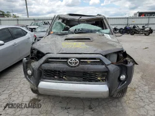 2020 Toyota 4Runner SR5 with VIN JTEBU5JR7L5767063, listed as a Copart auction lot 57969085 with Not provided miles and Salvage title. Bid and sale history available at DreamBid. Image 5.