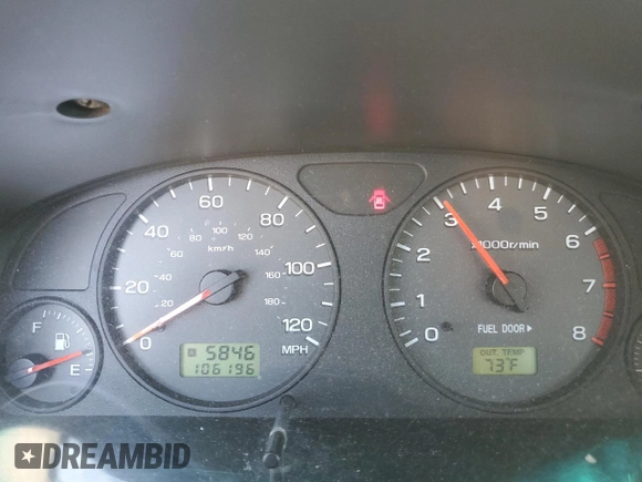 2002 Subaru Forester S w/Premium Pkg with VIN JF1SF65622H712267, listed as a Copart auction lot 50422135 with 106,196 mi miles and Salvage Title. Bid and sale history available at carsss.com. Image 9.