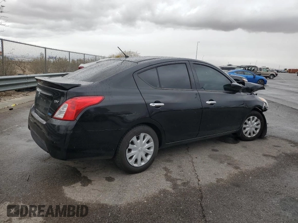 2015 Nissan Versa SV with VIN 3N1CN7AP3FL937572, listed as a Copart auction lot 48723205 with 207,784 mi miles and Salvage Title. Bid and sale history available at carsss.com. Image 3.