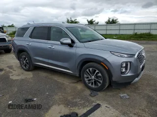2020 Hyundai Palisade SEL with VIN KM8R2DHE5LU050880, listed as a Copart auction lot 59741845 with 72,128 mi miles and Salvage title. Bid and sale history available at DreamBid. Image 4.