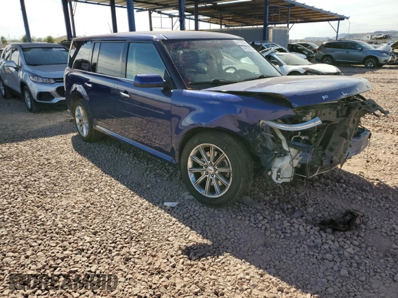 2013 Ford Flex Limited with VIN 2FMHK6D81DBD38474, listed as a Copart auction lot 44733335 with 125,856 mi miles and Salvage Title. Bid and sale history available at carsss.com. Image 4.