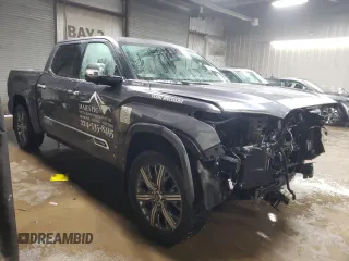 2023 Toyota Tundra Capstone Hybrid with VIN 5TFVC5DB9PX027611, listed as a Copart auction lot 85657804 with 58,052 mi miles and Salvage title. Bid and sale history available at DreamBid. Image 4.