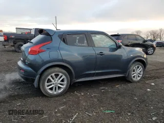 2013 Nissan Juke Nismo with VIN JN8AF5MV1DT217605, listed as a Copart auction lot 85446504 with 107,911 mi miles and Salvage title. Bid and sale history available at DreamBid. Image 3.