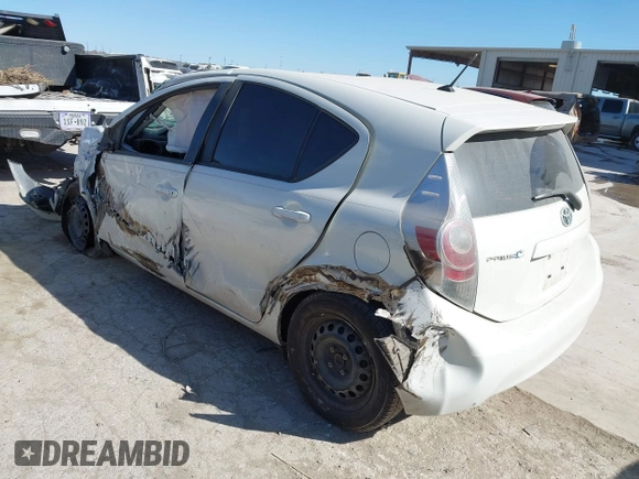 2014 Toyota Prius One with VIN JTDKDTB32E1069313, listed as a IAAI auction lot 41848910 with 287,698 mi miles and . Bid and sale history available at DreamBid. Image 3.