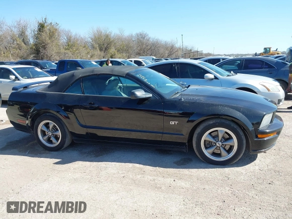 2005 Ford Mustang GT Deluxe with VIN 1ZVFT85H455226449, listed as a IAAI auction lot 41771971 with 128,570 mi miles and . Bid and sale history available at DreamBid. Image 13.