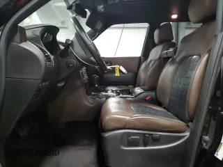 2019 Nissan Armada Platinum with VIN JN8AY2NE8K9755137, listed as a Copart auction lot 46058775 with 93,949 mi miles and Salvage Title. Bid and sale history available at carsss.com. Image 7.