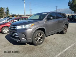 2019 Toyota Highlander LE with VIN 5TDZARFH8KS061246, listed as a Copart auction lot 53740295 with 66,185 mi miles and Clean title. Bid and sale history available at DreamBid. Image 1.
