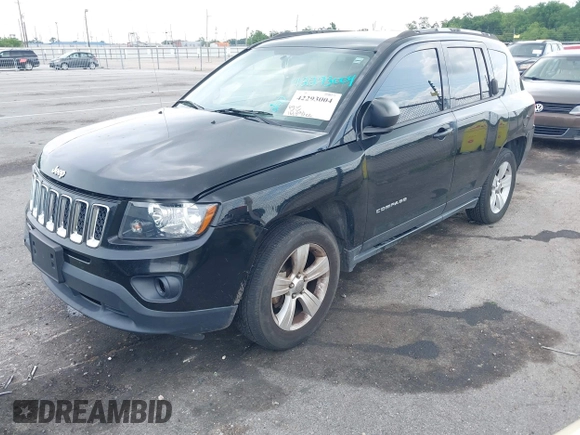 2017 Jeep Compass Sport SE with VIN 1C4NJCBA3HD146648, listed as a IAAI auction lot 42293004 with 161,896 mi miles and . Bid and sale history available at DreamBid. Image 17.