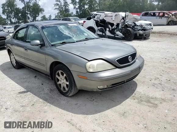 2003 Mercury Sable LS Premium with VIN 1MEFM55S83A604592, listed as a Copart auction lot 58505415 with 119,684 mi miles and Salvage title. Bid and sale history available at DreamBid. Image 13.