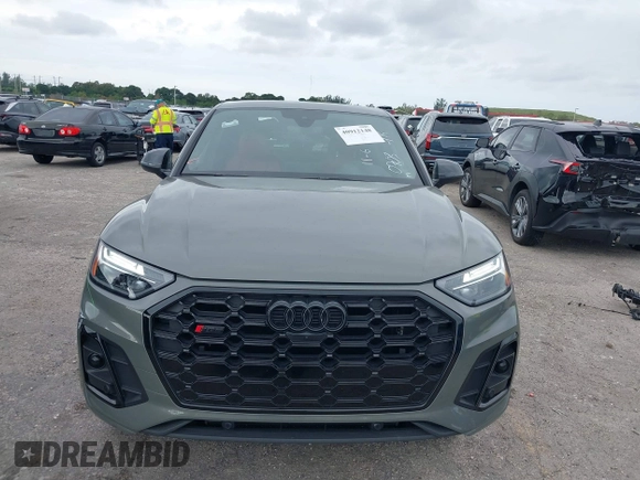 2023 Audi SQ5 Sportback Premium Plus with VIN WA124AFY7P2070703, listed as a IAAI auction lot 40912148 with 19,414 mi miles and . Bid and sale history available at DreamBid. Image 13.
