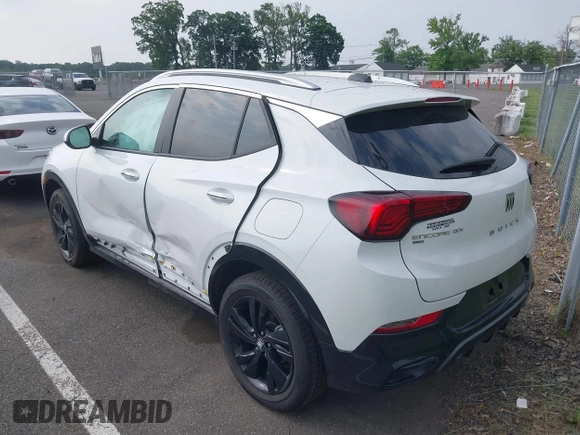 2024 Buick Encore GX Sport Touring with VIN KL4AMESL2RB178081, listed as a IAAI auction lot 42495464 with 5,094 mi miles and . Bid and sale history available at DreamBid. Image 3.