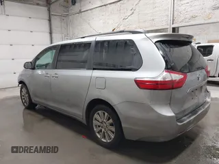 2017 Toyota Sienna LE with VIN 5TDJZ3DC7HS167447, listed as a IAAI auction lot 41774350 with 93,340 mi miles. Bid and sale history available at carsss.com. Image 13.