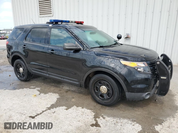 2015 Ford Police Interceptor Utility z VIN 1FM5K8AR6FGC26969, wystawiony jako Copart lot #55616395 z przebiegiem 188 567 mil mil oraz Czysty tytuł • Clean title. Historia ofert i sprzedaży dostępna na DreamBid. Obrazek 4.