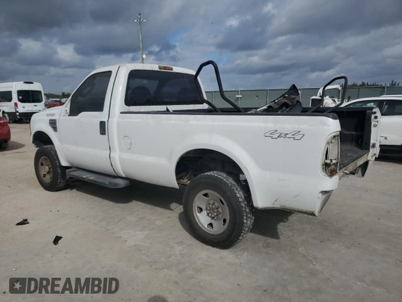 2009 Ford F-250 XL with VIN 1FTNF21509EA40914, listed as a Copart auction lot 44784735 with Not Provided miles and Non Repairable. Bid and sale history available at DreamBid. Image 2.