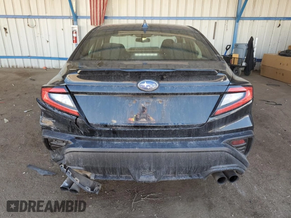 2022 Subaru WRX Premium with VIN JF1VBAF63N9009303, listed as a Copart auction lot 50745285 with 72,524 mi miles and Clean Title. Bid and sale history available at DreamBid. Image 6.