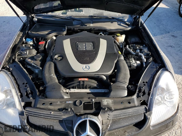 2008 Mercedes-Benz SLK-Class 3.0L with VIN WDBWK54F58F188487, listed as a Copart auction lot 71207744 with 85,281 mi miles and Salvage Title. Bid and sale history available at carsss.com. Image 11.