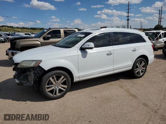 2013 Audi Q7 3.0L TDI Prestige with VIN WA1VMAFE6DD010169, listed as a Copart auction lot 70228684 with 165,599 mi miles and Salvage Title. Bid and sale history available at carsss.com. Image 1.