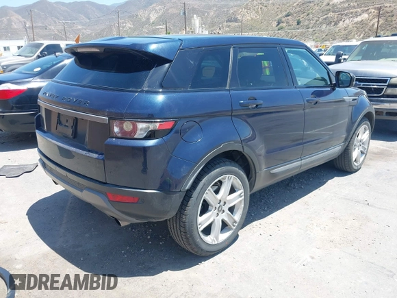 2013 Land Rover Range Rover Evoque Pure Plus with VIN SALVP2BG2DH761524, listed as a IAAI auction lot 42455247 with 106,508 mi miles and . Bid and sale history available at DreamBid. Image 4.