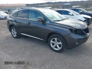 2010 Lexus RX 350 with VIN 2T2BK1BA8AC009207, listed as a IAAI auction lot 41970851 with 109,708 mi miles. Bid and sale history available at carsss.com. Image 1.