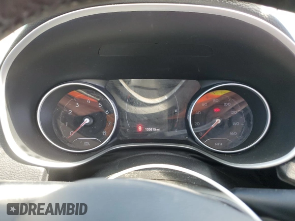 2018 Jeep Compass Altitude with VIN 3C4NJCBB1JT407980, listed as a Copart auction lot 56122885 with 133,615 mi miles and Clean title. Bid and sale history available at DreamBid. Image 9.