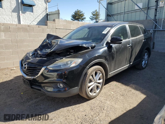2013 Mazda CX-9 Grand Touring with VIN JM3TB2DA1D0403035, listed as a Copart auction lot 47304585 with 221,547 mi miles and Salvage title. Bid and sale history available at DreamBid. Image 1.