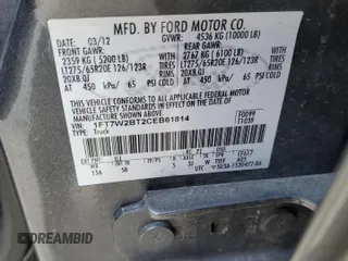 2012 Ford F-250 XL z VIN 1FT7W2BT2CEB61814, wystawiony jako Copart lot #44769095 z przebiegiem 99 528 mil mil oraz Szkoda całkowita • Salvage title. Historia ofert i sprzedaży dostępna na DreamBid. Obrazek 12.