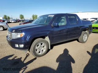 2013 Honda Ridgeline RTS with VIN 5FPYK1F47DB501592, listed as a Copart auction lot 63582403 with 436,565 mi miles and Salvage Title. Bid and sale history available at carsss.com. Image 1.