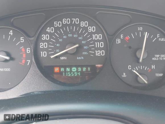 2003 Buick Regal LS with VIN 2G4WB52K931287617, listed as a IAAI auction lot 41839413 with 115,594 mi miles. Bid and sale history available at carsss.com. Image 7.