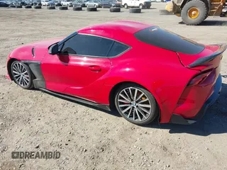 2021 Toyota GR Supra 3.0 with VIN WZ1DB0C08MW036515, listed as a IAAI auction lot 41832740 with 40,137 mi miles. Bid and sale history available at carsss.com. Image 3.