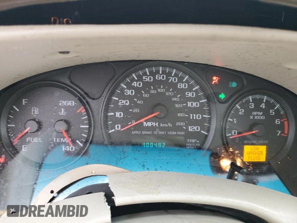 2002 Chevrolet Impala LS z VIN 2G1WH55K129269247, wystawiony jako Copart lot #51095355 z przebiegiem 100 482 mil mil oraz Szkoda całkowita • Salvage title. Historia ofert i sprzedaży dostępna na DreamBid. Obrazek 9.