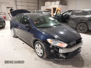 2013 Dodge Dart SE z VIN 1C3CDFAA1DD321026, wystawiony jako IAAI lot #41421996 z przebiegiem 50 276 mil mil oraz . Historia ofert i sprzedaży dostępna na DreamBid. Obrazek 1.