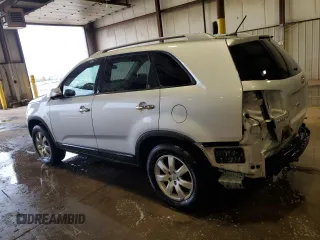 2013 Kia Sorento LX with VIN 5XYKT4A20DG402804, listed as a Copart auction lot 53263915 with 103,574 mi miles and Salvage Title. Bid and sale history available at carsss.com. Image 2.