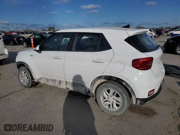2022 Hyundai Venue SE with VIN KMHRB8A38NU146330, listed as a Copart auction lot 49507925 with 76,285 mi miles and Salvage Title. Bid and sale history available at DreamBid. Image 2.