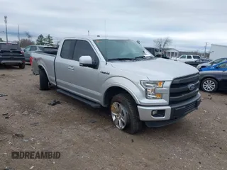 2015 Ford F-150 XLT with VIN 1FTFX1EF8FFA37652, listed as a IAAI auction lot 41514493 with 91,415 mi miles. Bid and sale history available at carsss.com. Image 1.