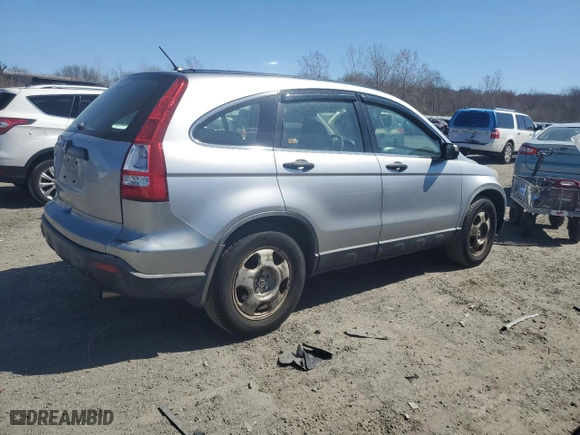 2007 Honda CR-V LX with VIN JHLRE483X7C056201, listed as a Copart auction lot 53808915 with 184,296 mi miles and Clean Title. Bid and sale history available at carsss.com. Image 3.